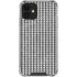 Houndstooth Black/White iPhone 12 Clear Case