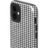 Houndstooth Black/White iPhone 12 Impact Case