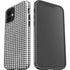 Houndstooth Black/White iPhone 12 Impact Case