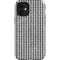 Houndstooth Black/White iPhone 12 Mini Impact Case