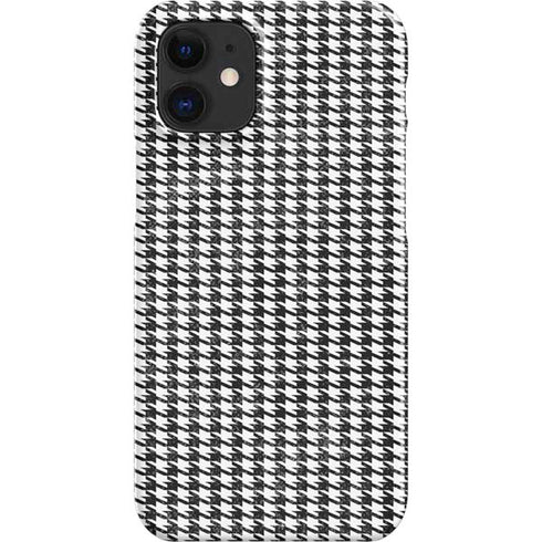 Houndstooth Black/White iPhone 12 Mini Lite Case