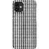 Houndstooth Black/White iPhone 12 Mini Lite Case
