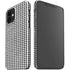 Houndstooth Black/White iPhone 12 Mini Lite Case
