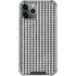 Houndstooth Black/White iPhone 12 Pro Clear Case