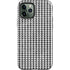 Houndstooth Black/White iPhone 12 Pro Max Impact Case