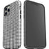 Houndstooth Black/White iPhone 12 Pro Max Impact Case
