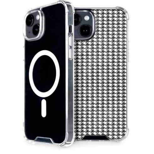Houndstooth Black/White iPhone 13 MagSafe Case