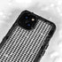 Houndstooth Black/White iPhone 13 Mini Waterproof Case