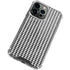 Houndstooth Black/White iPhone 13 Pro Clear Case