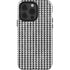 Houndstooth Black/White iPhone 13 Pro Impact Case
