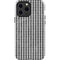 Houndstooth Black/White iPhone 13 Pro Max Impact Case