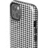 Houndstooth Black/White iPhone 14 Plus Impact Case