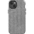Houndstooth Black/White iPhone 15 Impact Case