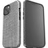 Houndstooth Black/White iPhone 15 Impact Case