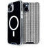 Houndstooth Black/White iPhone 15 Plus MagSafe Case