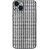 Houndstooth Black/White iPhone 15 Plus Skin