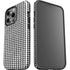Houndstooth Black/White iPhone 15 Pro Impact Case