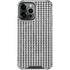 Houndstooth Black/White iPhone 14 Pro Max Clear Case
