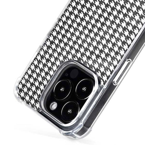 Houndstooth Black/White iPhone 15 Pro Max MagSafe Case