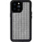 Houndstooth Black/White iPhone 14 Pro Max Waterproof Case
