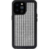 Houndstooth Black/White iPhone 14 Pro Max Waterproof Case