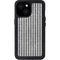 Houndstooth Black/White iPhone 15 Waterproof Case