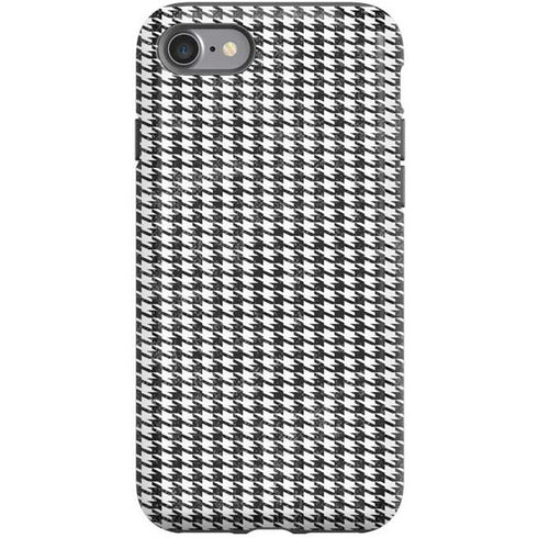 Houndstooth Black/White iPhone SE (2nd & 3rd Gen) Pro Case