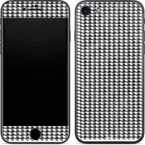Houndstooth Black/White iPhone SE (2nd & 3rd Gen) Skin