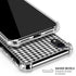 Houndstooth Black/White iPhone XR Clear Case