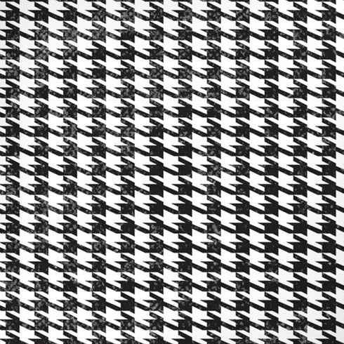 Houndstooth Black/White iPhone XR Skin