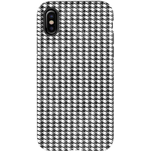 Houndstooth Black/White iPhone XS Pro Case