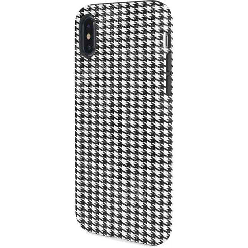 Houndstooth Black/White iPhone XS Pro Case