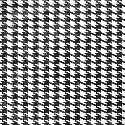 Houndstooth Black/White iPhone XS Skin