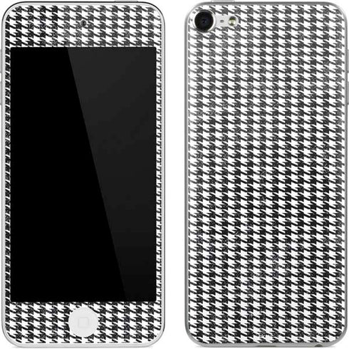 Houndstooth Black/White Apple iPod Skin
