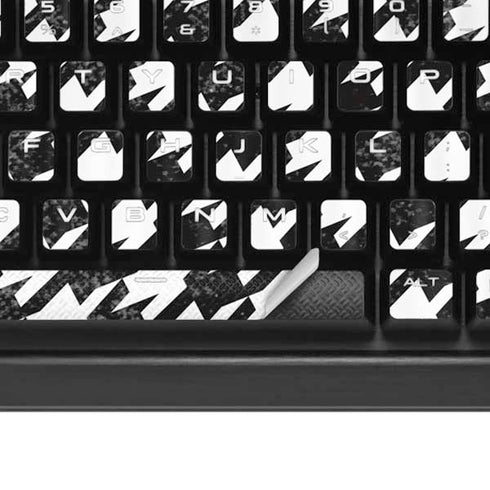 Houndstooth Black/White K95 RGB PLATINUM Mechanical Gaming Keyboard Skin
