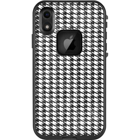 Houndstooth Black/White LifeProof Fre iPhone Skin
