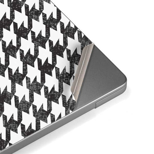 Houndstooth Black/White MacBook Pro 14in (2021-24) Skin