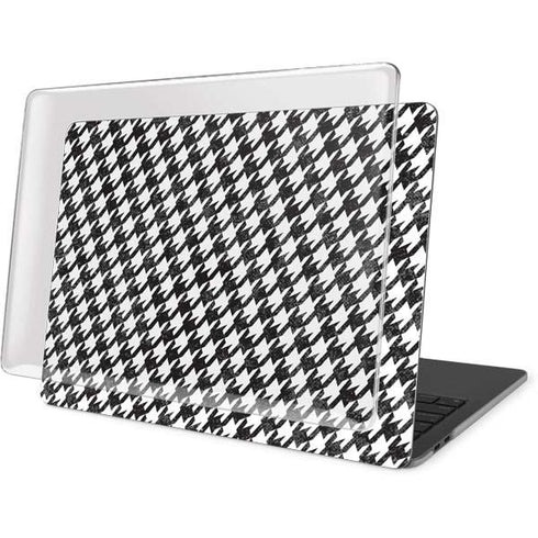 Houndstooth Black/White MacBook Pro 15in (2016-19) Case plus Skin