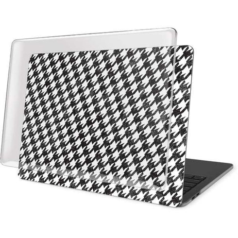 Houndstooth Black/White MacBook Pro 16in (2019-20) Case plus Skin