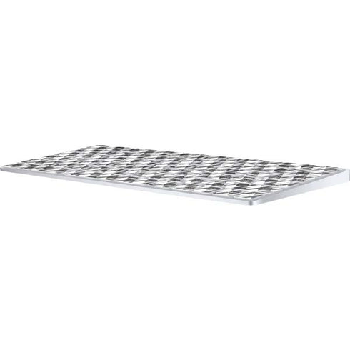 Houndstooth Black/White Magic Keyboard Skin
