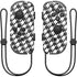 Houndstooth Black/White Nintendo Joy-Con (L/R) Controller Skin