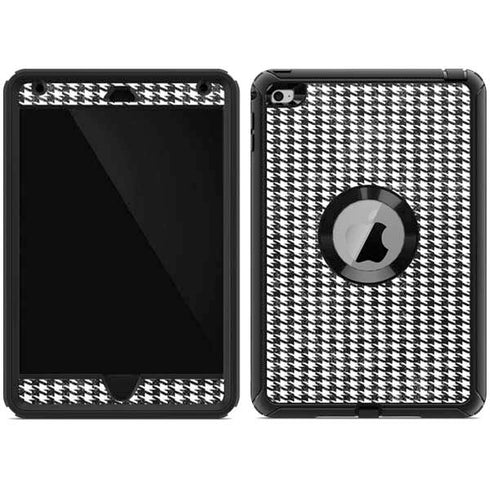 Houndstooth Black/White Otterbox Defender iPad Skin