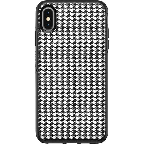 Houndstooth Black/White Otterbox Symmetry iPhone Skin
