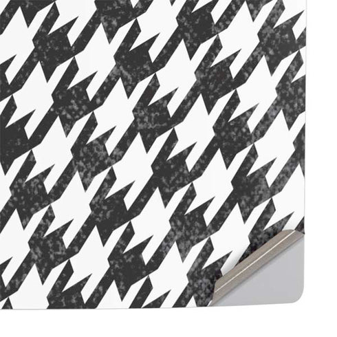 Houndstooth Black/White PS5 Console Skin