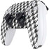 Houndstooth Black/White PS5 Controller Skin