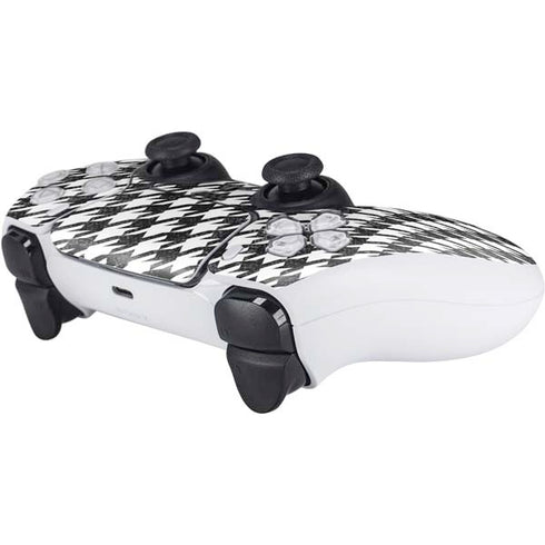Houndstooth Black/White PS5 Controller Skin