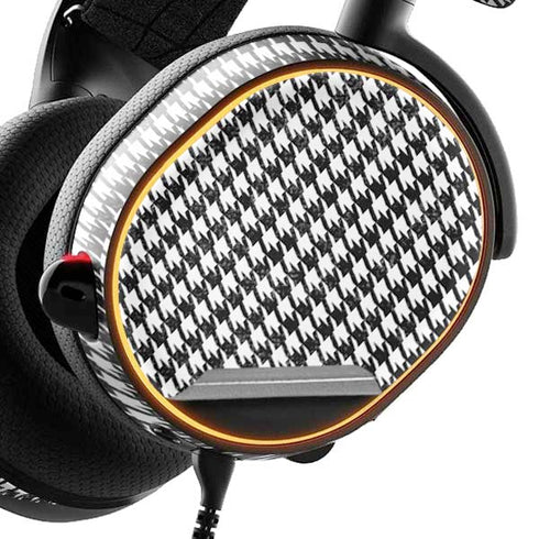 Houndstooth Black/White SteelSeries Arctis 3 Skin