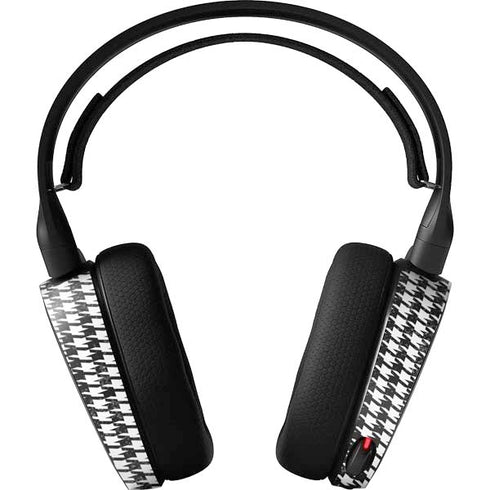 Houndstooth Black/White SteelSeries Arctis 5 Skin