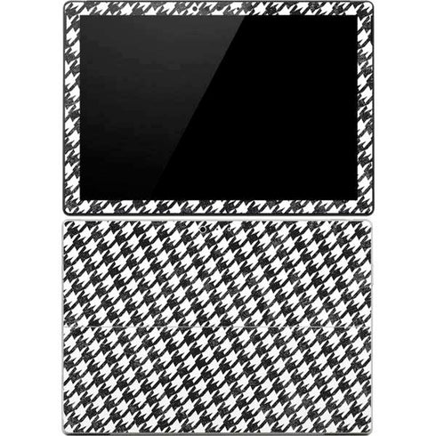 Houndstooth Black/White Surface Pro 4 Skin