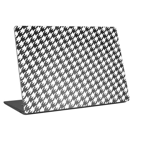 Houndstooth Black/White Universal Laptop 15in (12.2 x 8.8in) Skin